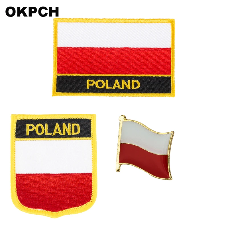 Бельгийский Национальный флаг вышитые железные нашивки для одежды металлические значки PT0034-3