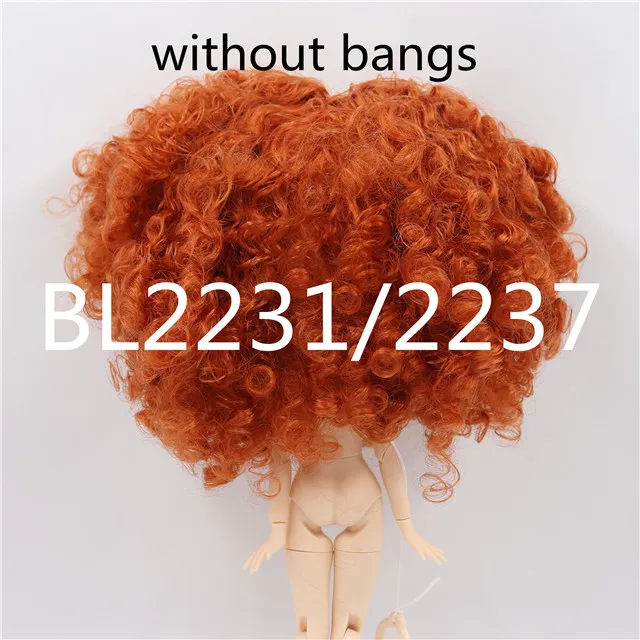 blyth doll icy wig only rbl scalp and dome hair, short hair or curly hair. only scalp no doll 10