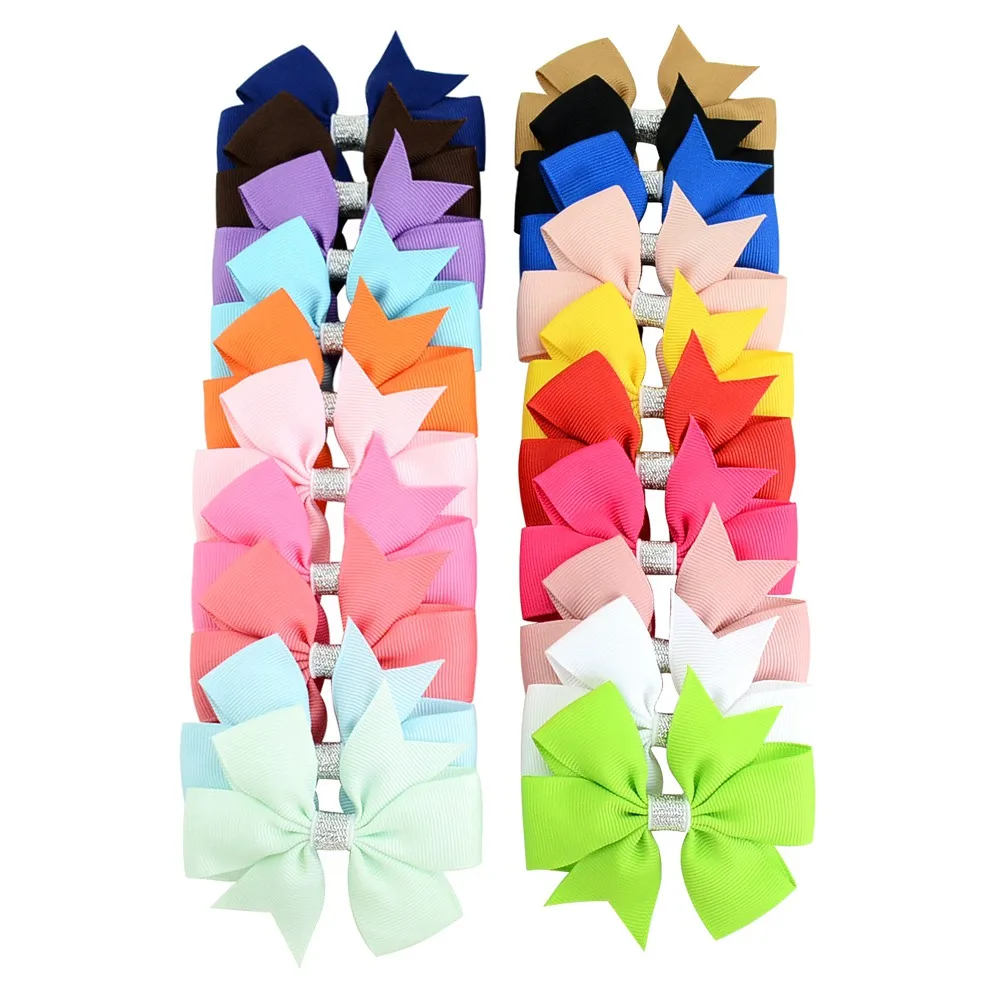 Новая модель купального костюма «20 шт./лот 3 дюймов в цветочном стиле с Головные уборы аксессуары и клипсы для волос аксессуары для волос 564 - Цвет: Shinny waist