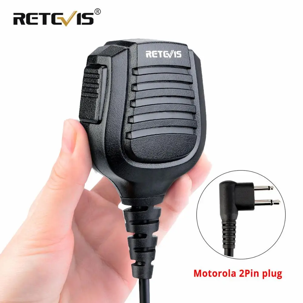 Микрофон для рации Motorola CP200/GP300/GP68/GP88 Retevis RT54|Запчасти и аксессуары раций| |