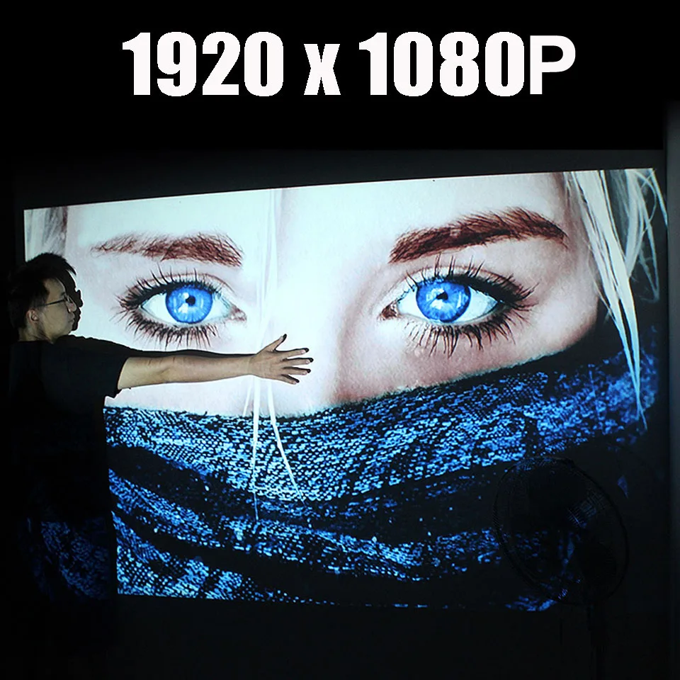WZATCO CT580 реальный проектор Full HD 1080P 1920*1080 3800 люмен HDMI проектор для домашнего кинотеатра Android 9,0 проекторы проектор Wi-Fi ЖК-дисплей Proyector