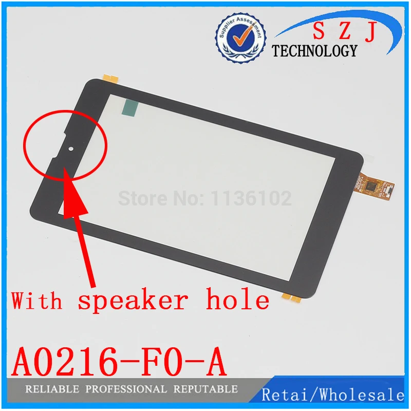 

Original 7" inch capacitive touch screen A0216-F0-A a0213-fo-b with speaker hole touch panel Free shipping