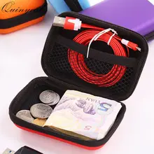 PU Waterproof Mobile Kit Case High Capacity Storage Bag Digital Gadget Devices Usb Cable Data Line Travel Insert Portable