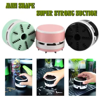 

2017 Useful Desktop Vacuum Cleaner Small Size Clean Scraps Machine Portable Dust Collector For Notebook Computer Keyboard