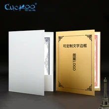 Cuckoo папка сертификата Conference Awards крышка из алюминиевой фольги авторизация информация о контракте A4 папка сертификат оболочки