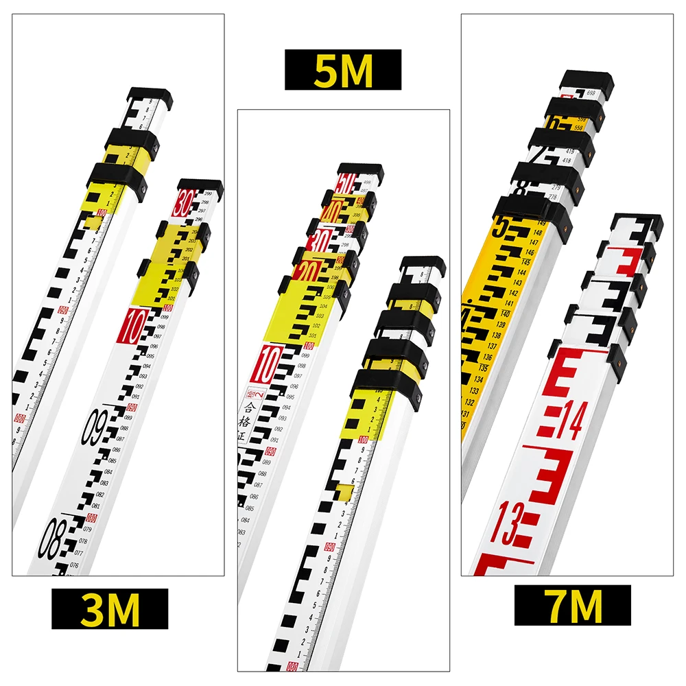 3M/5M/7M Aluminum Alloy High Precision Tower Ruler