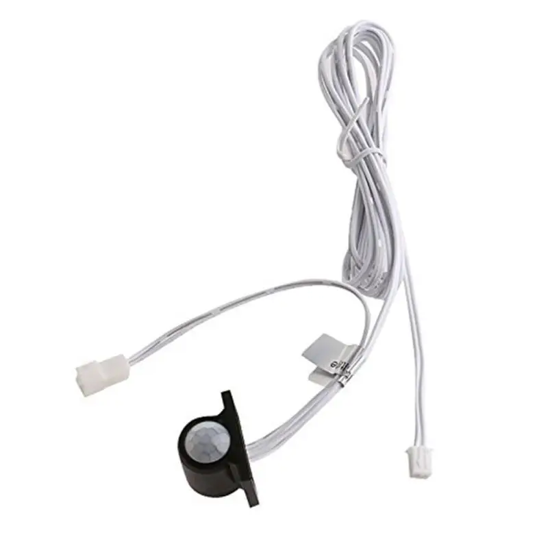 

High Quality Automatic On Off DC 12V LED Light Bar Strip Human Body Infrared Motion Mini 140 Degrees PIR Sensor Light Switch