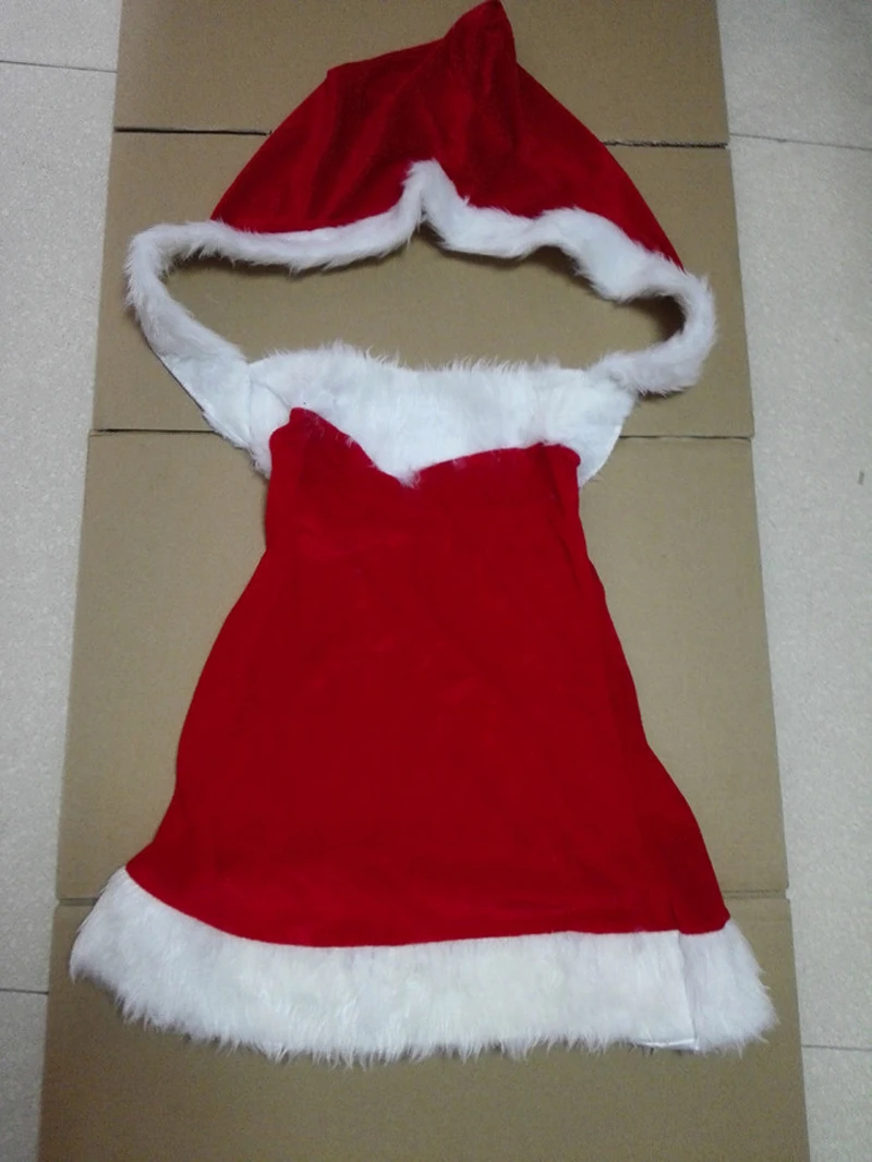 Сексуальное нижнее белье рождественское неглиже наборы для женщин сексуальные пижамы Babydoll пижамы дамские красные маскарадные костюмы маскарадный наряд наборы