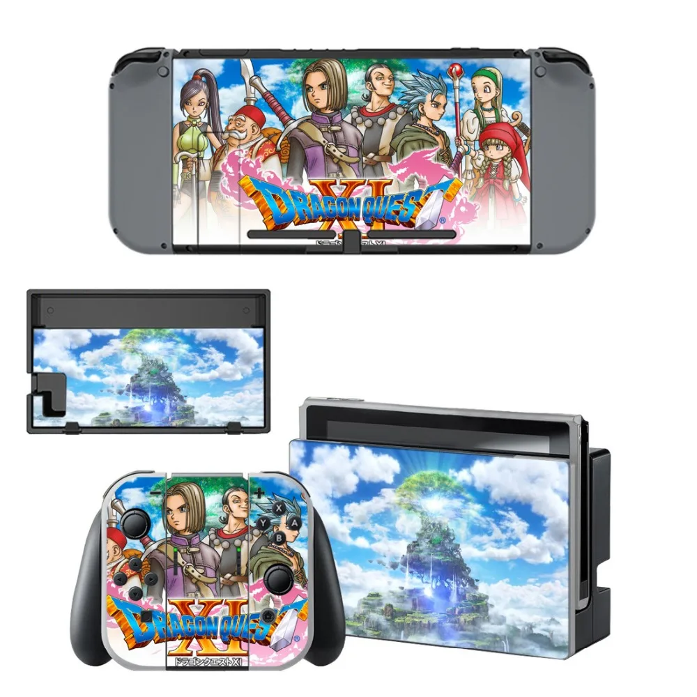 

VINYL SKIN STICKER Dragon Quest DECAL COVER for Nintendo Switch Console and Joy-Con Controlle