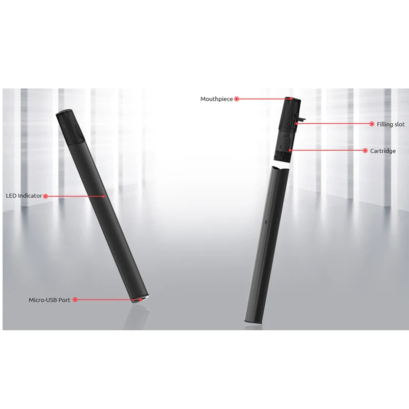 Оригинальная электронная сигарета SMOK SLM KIT Mini Vape Pen pod kit с батареей 250 мАч 0 8 мл Pod Coils