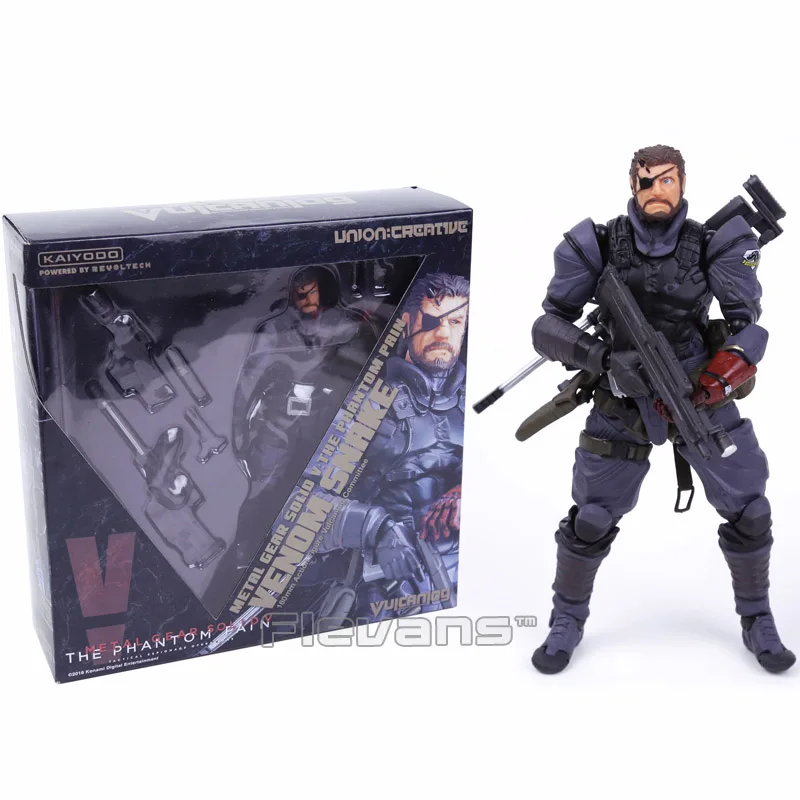 

Powered by Revoltech Metal Gear Solid V The Phantom Pain Venom Snake PVC Action Figure Collectible Model Toy