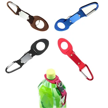 

ISKYBOB 1pc Water bottles Hang buckle Hot Sale New buckle Rubber buckle hook Water Bottle Holder Clip buckle Travel Accessories