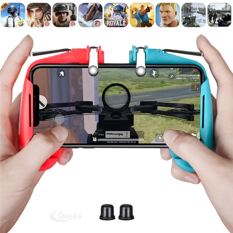 

All-in-One PUBG Mobile Game L1R1 Shooter Joystick Game L1 R1 Trigger Button Fire Fire PUBG Gamepad Phone Game For Android iOS