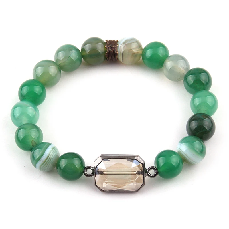 

Free Shipping MOODPC Energy Bracelets Beautiful Crystal / Natural Stone Bracelet