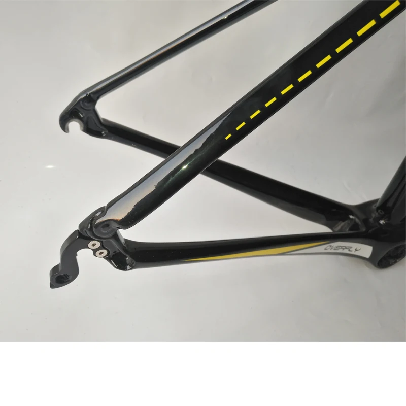 EARRELL сверхлегкий полный углеродного волокна дорожный велосипед рама BSA/PF30 Di2 дорожный велосипед блестящая рама с подседельный штырь вилка heatset