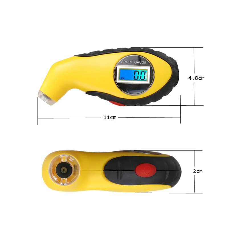 N/A Digital Tire Pressure Gauge for Cars Motorcycles and Vehicle