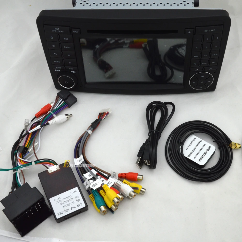 Perfect Octa Core 8 Core Android 6.0 Car DVD Player For Benz ML CLASS W164(2005-2012) ML300 ML320 ML350 ML450 ML500 ML63 With Radio GPS 5