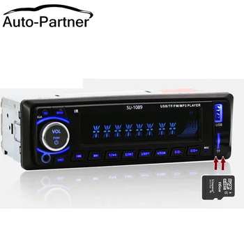 

Newest 12V Car Radio Stereo Auto Audio Player Bluetooth Phone AUX-IN MP3 FM USB 1 Din Remote Control auto radio Free Shipping