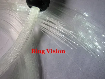

Promotion , super bright 500 pcs x0.5mm plastic fiber x 4meter Pure white color led fiber optic star ceiling kit