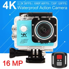4 К 30PFS 16MP Камера sj 4 К 4000 WIFI Стиль 2 Дюймов жк-экран 1080 P 60pfs водонепроницаемый go cam pro hero 4 подводные действие камера