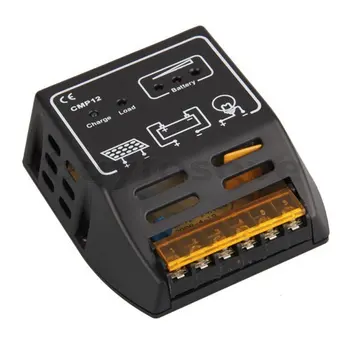 

Free Shipping CMP Solar Panel Charge Controller Regulator 10A 12V 24V