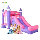Best Price as low as $664.05 YARD Princess Inflatable Jumping Bouncy Castle Jumper Moonwalk for Residential Kids Birthday Party Outdoor Trampoline Mattress