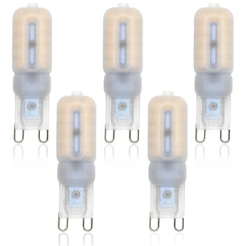 

5X Mini G9 Led Lamp Light 3W AC 220V 230V 240V G9 Led bulb SMD2835 LED G9 Spotlight For Crystal Chandelier Replace Halogen Lamp
