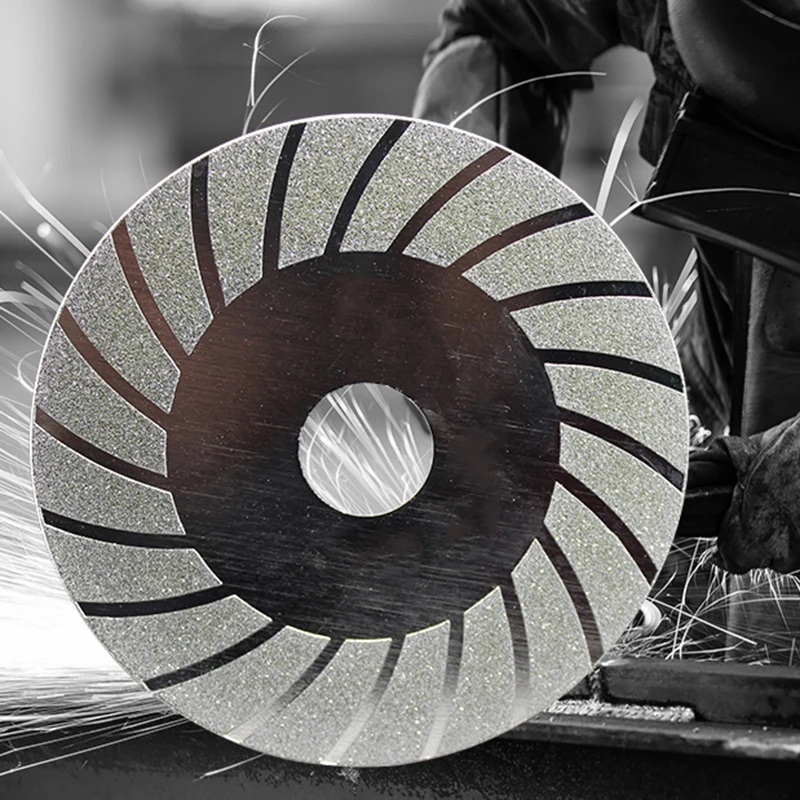 Шлифовальный диск гальванические Двусторонняя Стекло керамика Diamond режущие диски резка для угол шлифовальный станок инструмент