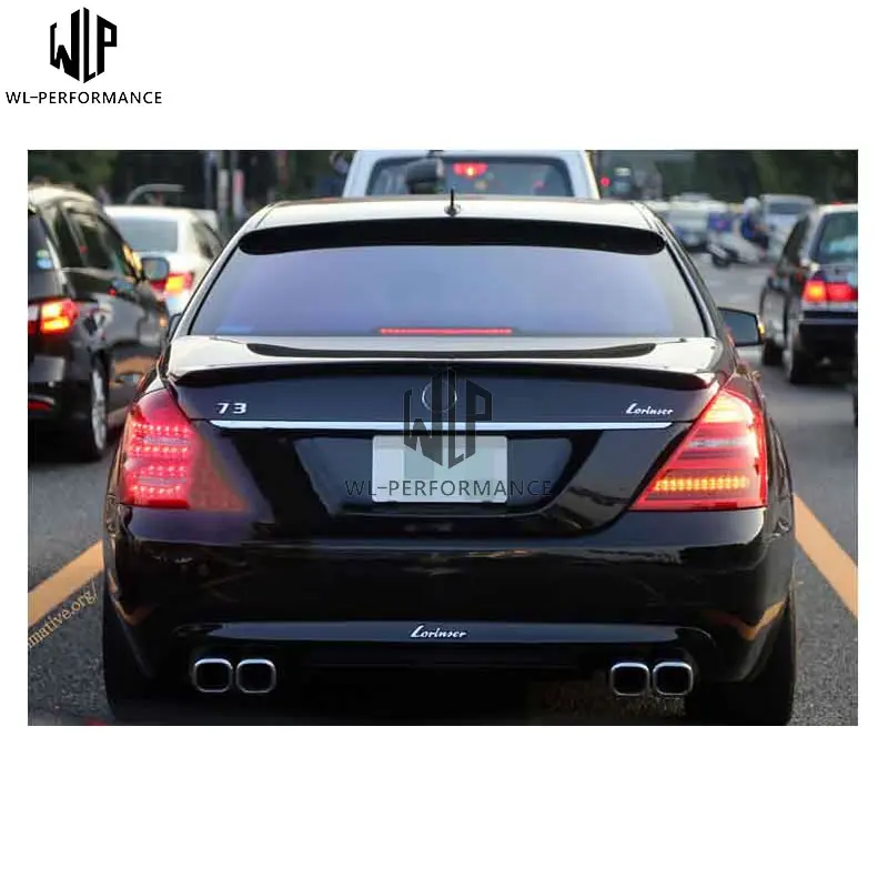 W221碳纤顶翼 3
