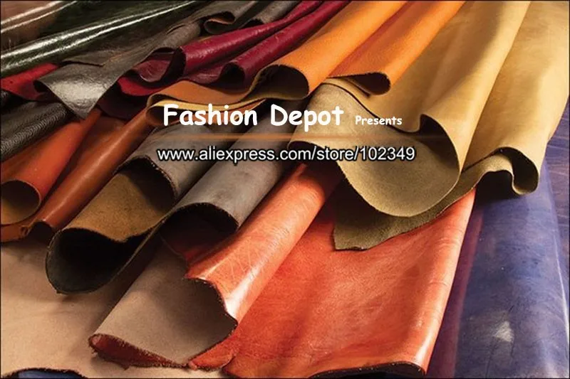 BEST GENUINE LEATHER NATURAL COW LEATHER WAXED
