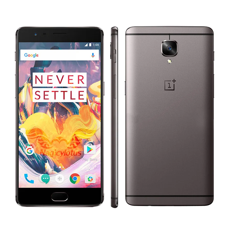 

OnePlus 3T A3000 US Version 4G LTE Mobile Phone 5.5" 6GB RAM 64GB/128GB ROM Snapdragon 821 NFC Android Dual SIM NFC phone