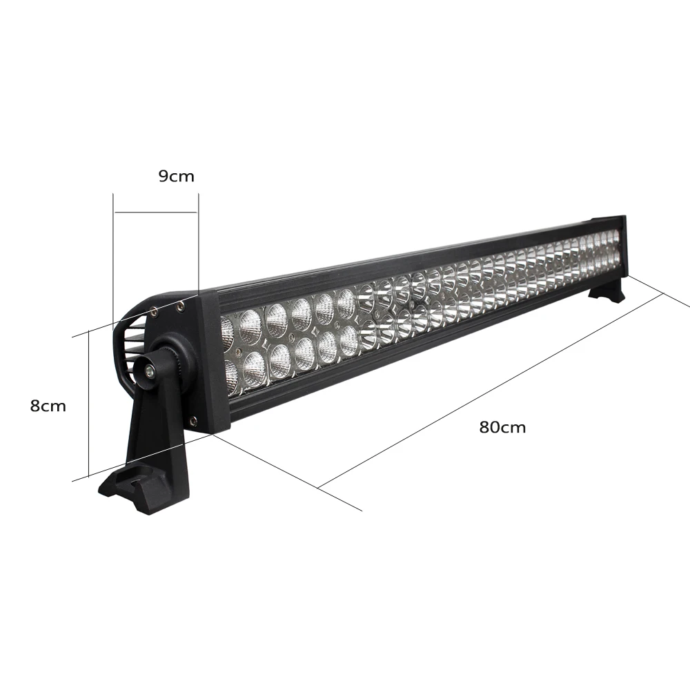 180 Вт светодиодный свет бар 60 светодиоды Combo пучок стайлинга автомобилей Ландшафтное освещение Водонепроницаемый Worklight для Offroad ATV