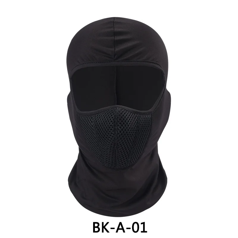 Máscara de cara de motocicleta protección transpirable máscara de cara completa accesorios de motociclista Motocross Macka Balaclava Moto máscara de cabeza