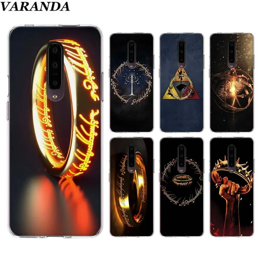 

Lord of the rings cool ring Silicone Soft Case for Oneplus 7 7 Pro 6 5T 6T Cover Case for Oneplus 7 7 Pro TPU Case