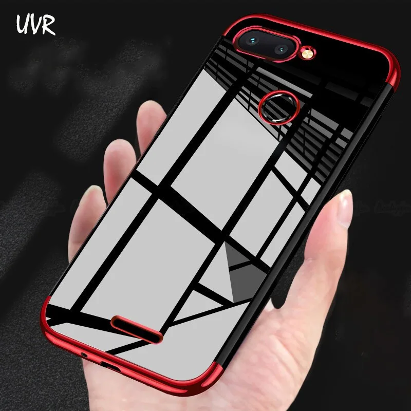 

UVR Redmi6 Pro Luxury Plating Case Cover For Xiaomi Redmi 6 Pro 6A 6Pro Soft Back Bumper TPU Silicone Phone Back Cover Case