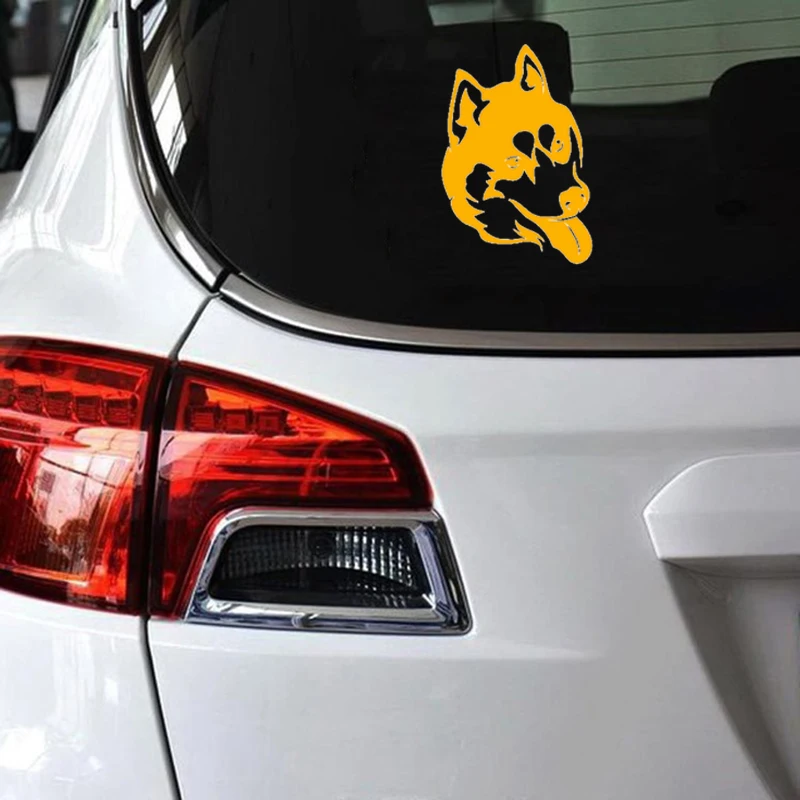 Husky Dog стикеры автомобили 3D виниловая автомобильная пленка для автомобильных