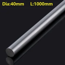 Chromed 45# Steel Round Bar Shaft Rod Dia 4mm-50mm Length 200mm-1000mm Choose