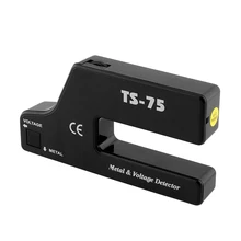 TS-75 Hand Held Metal Voltage Detector Elektrische Kabel Pijp Draad Detecteren Diepte Tracker Detector Van Pijpleidingen Verborgen Bedrading Finder