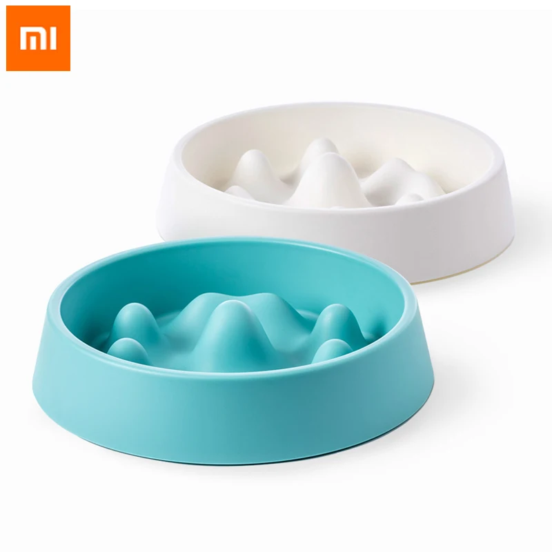 

Xiaomi Dog Cat Pet feed box Waterproof Anti-splash Cats Kitten Puppy Slow down the design of pets eating speed