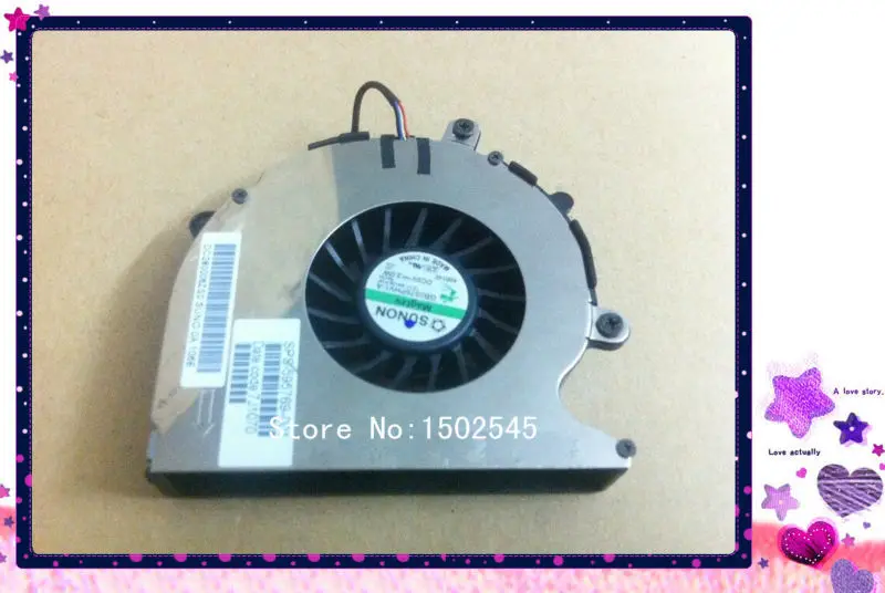 Подлинный вентилятор для процессора ноутбука для hp EliteBook 8540 P 8540 P 8540 W cpu FAN SPS: 595769-001