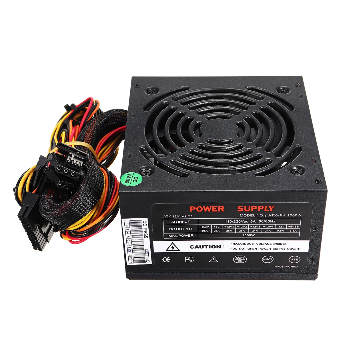 ماكس 1000 W امدادات الطاقة PSU PFC مروحة كاتمة للصوت ATX 24pin 12 V جهاز كمبيوتر شخصي SATA الألعاب PC امدادات الطاقة ل إنتل AMD الكمبيوتر
