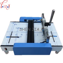 electric folding machine electric paper creasing machine card folding machines color pages dashed machine 220V/110V 1PC