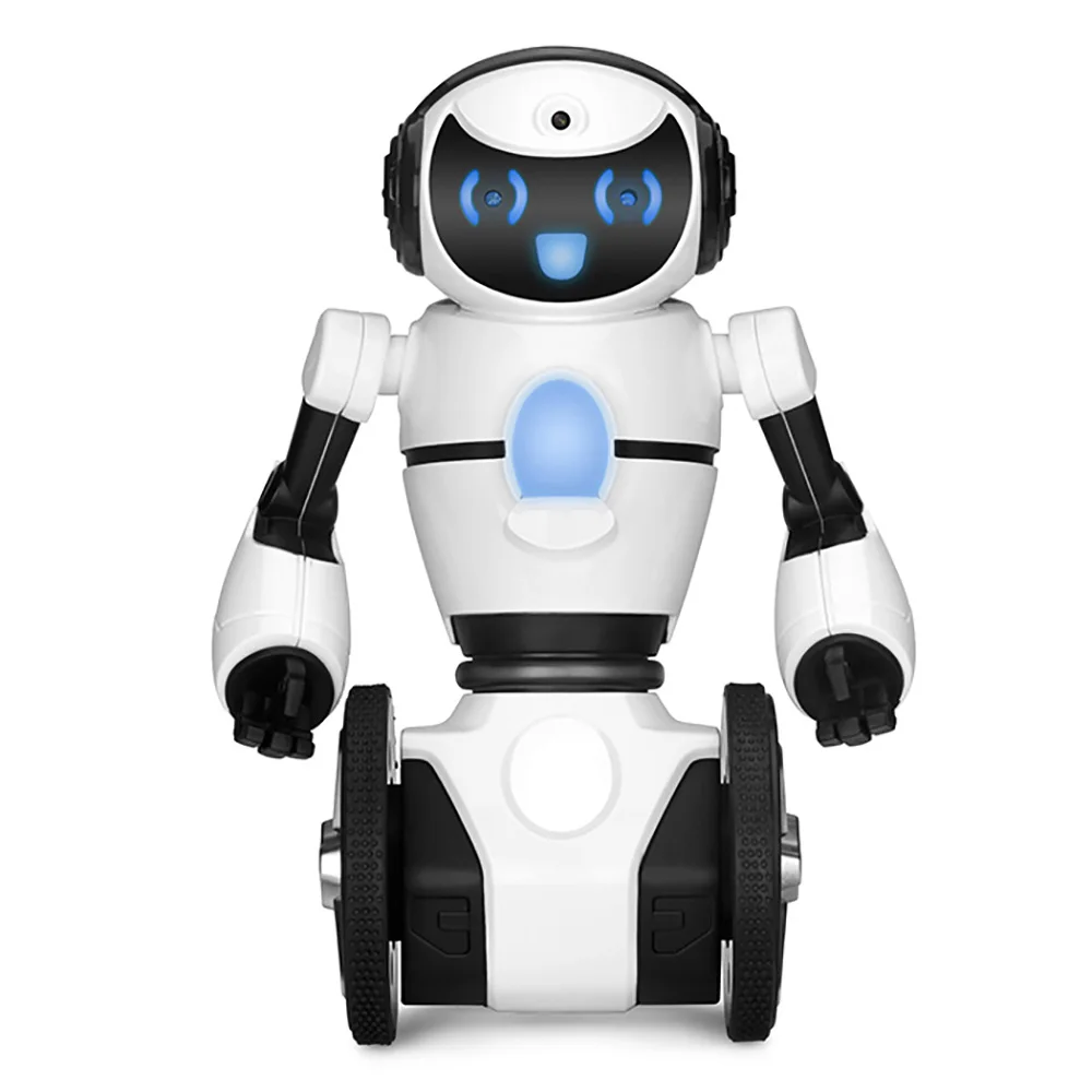 

Hot Sale Two-Wheeled Smart Robot WiFi Camera Dance Music Gesture G-Sensor Control Obstacle Avoidance Mode RC Robot Toys Gifts