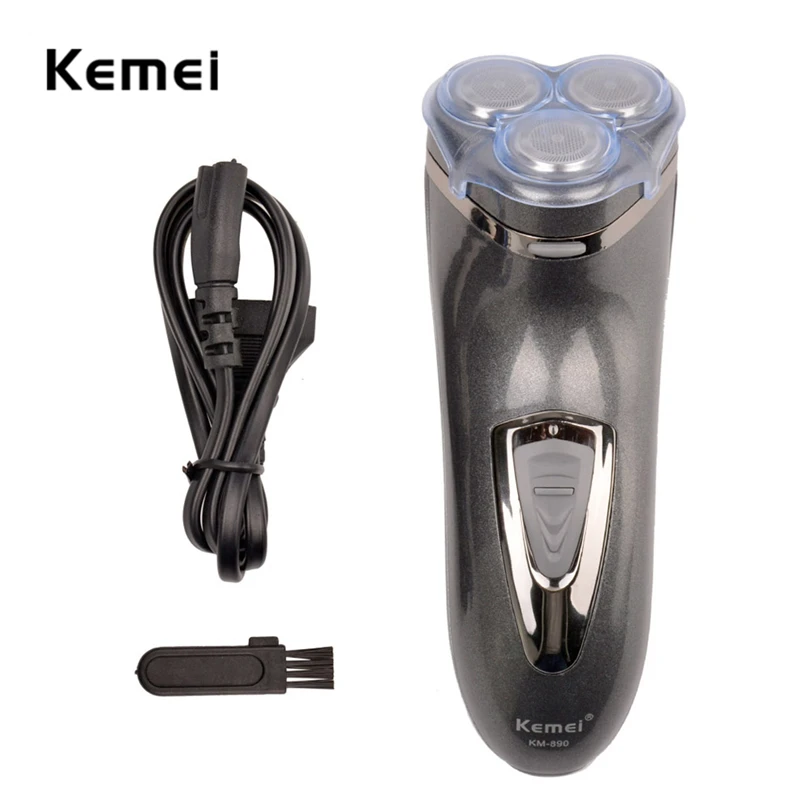 Kemei 3D Floating Rechargeable Men Electric Shaver Razor Face Care Three Blade Beard Trimmer Shaving Machine for Men RCS72GQ 301 цена Kemei 3D Floating Rechargeable Men Electric Shaver Razor Face Care Three Blade Beard Trimmer Shaving Machine for Men RCS72GQ 301 цены онлайн
