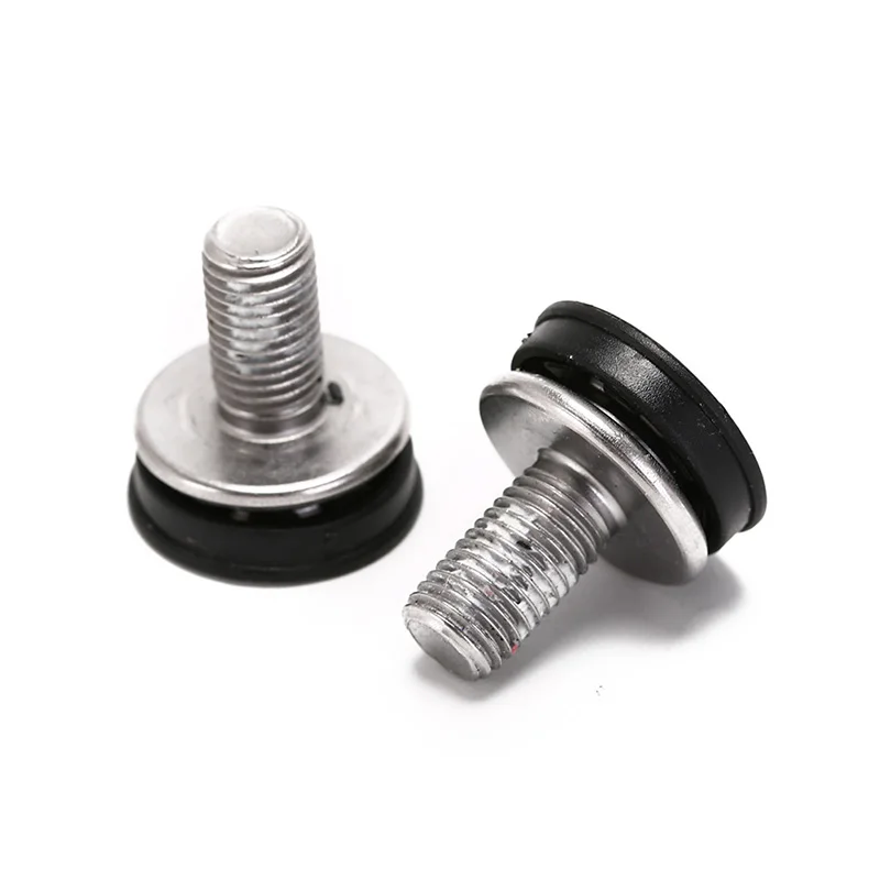 

2 Pcs M8 Screw Cycle Bike Bicycle Bottom Bracket Axle Allen Key Crank Arm Bolts