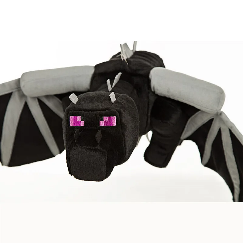 Big Size 60cm Minecraft Deluxe Ender Dragon High Quality Plush Toys Game Cartoon Toys Minecraft Cartoon