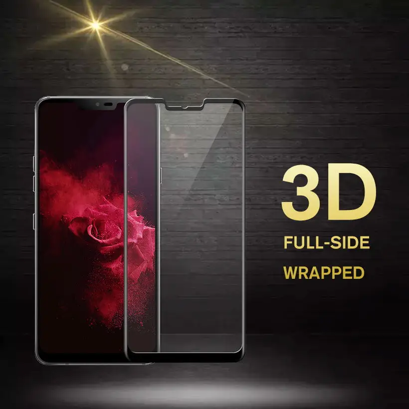 6D защитное стекло с изогнутыми краями для LG G7 G8 ThinQ защитная пленка из закаленного