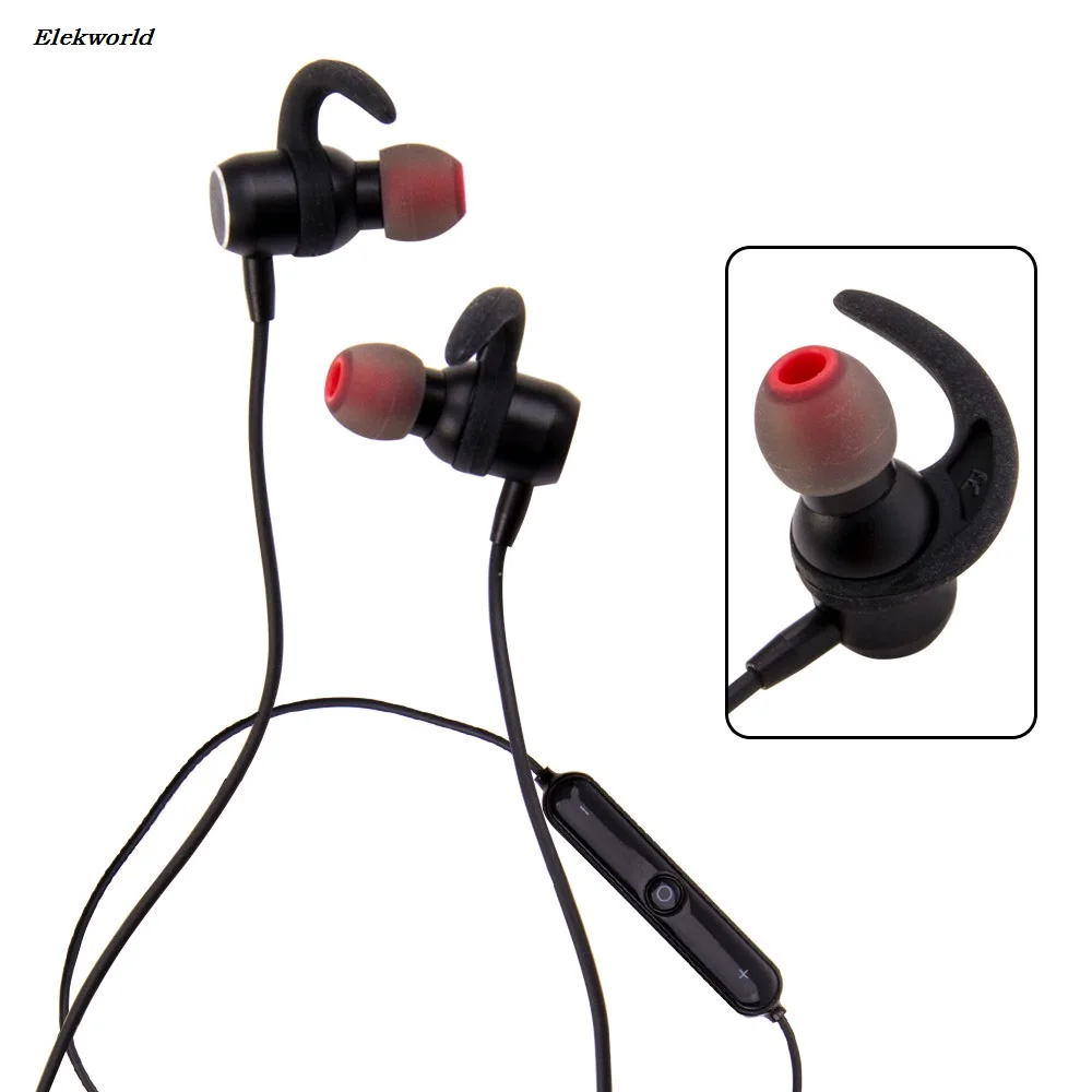 

Magnetically Snapped Sports Bluetooth Headset In-Ear Noise Reduction with Inline Control Microphone