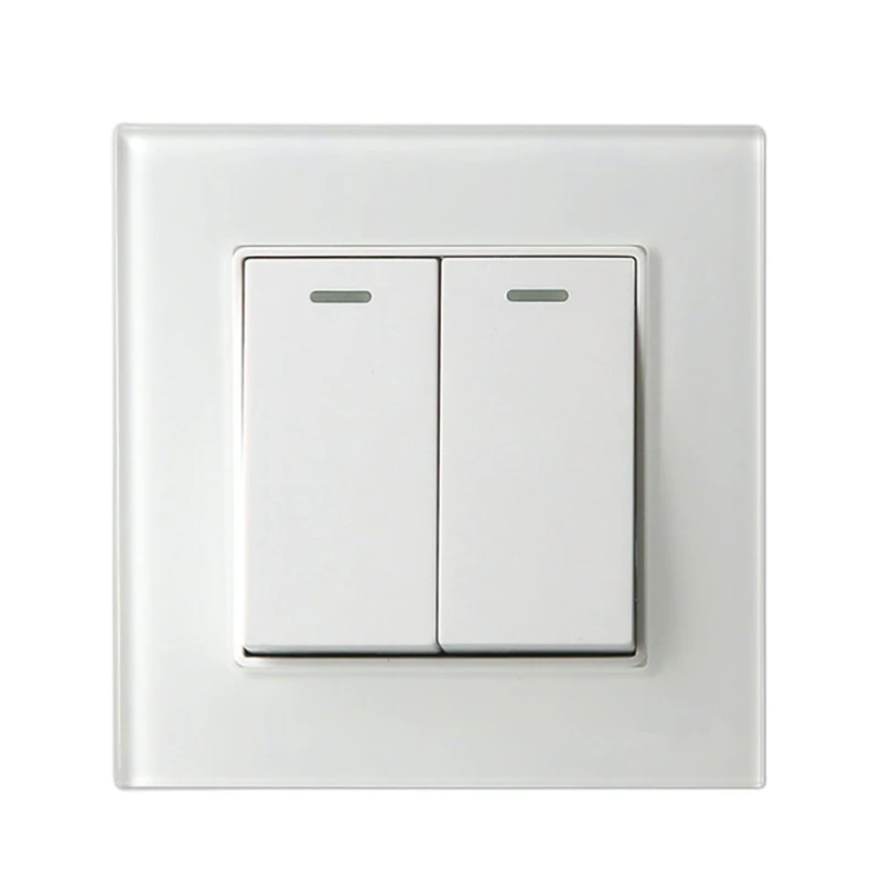 COSWALL-2-Gang-1-Way-Luxury-Crystal-Glass-Panel-Light-Switch-Push-Button-Wall-Switch-Interruptor.jpg_640x640