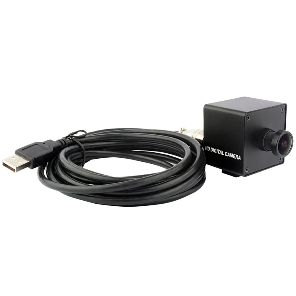 Высокоскоростная веб камера ELP MJPEG 1080P 60fps/ 720P 120fps/ 360P 260fps UVC OV4689 CMOS USB с широким